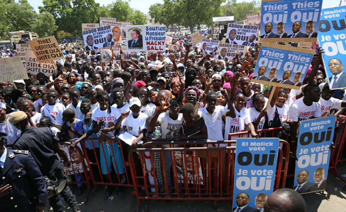 Démonstration de force de Macky Sall à Thiès – Les images du déferlement populaire  Démonstration de force de Macky Sall à Thiès – Les images du déferlement populaire