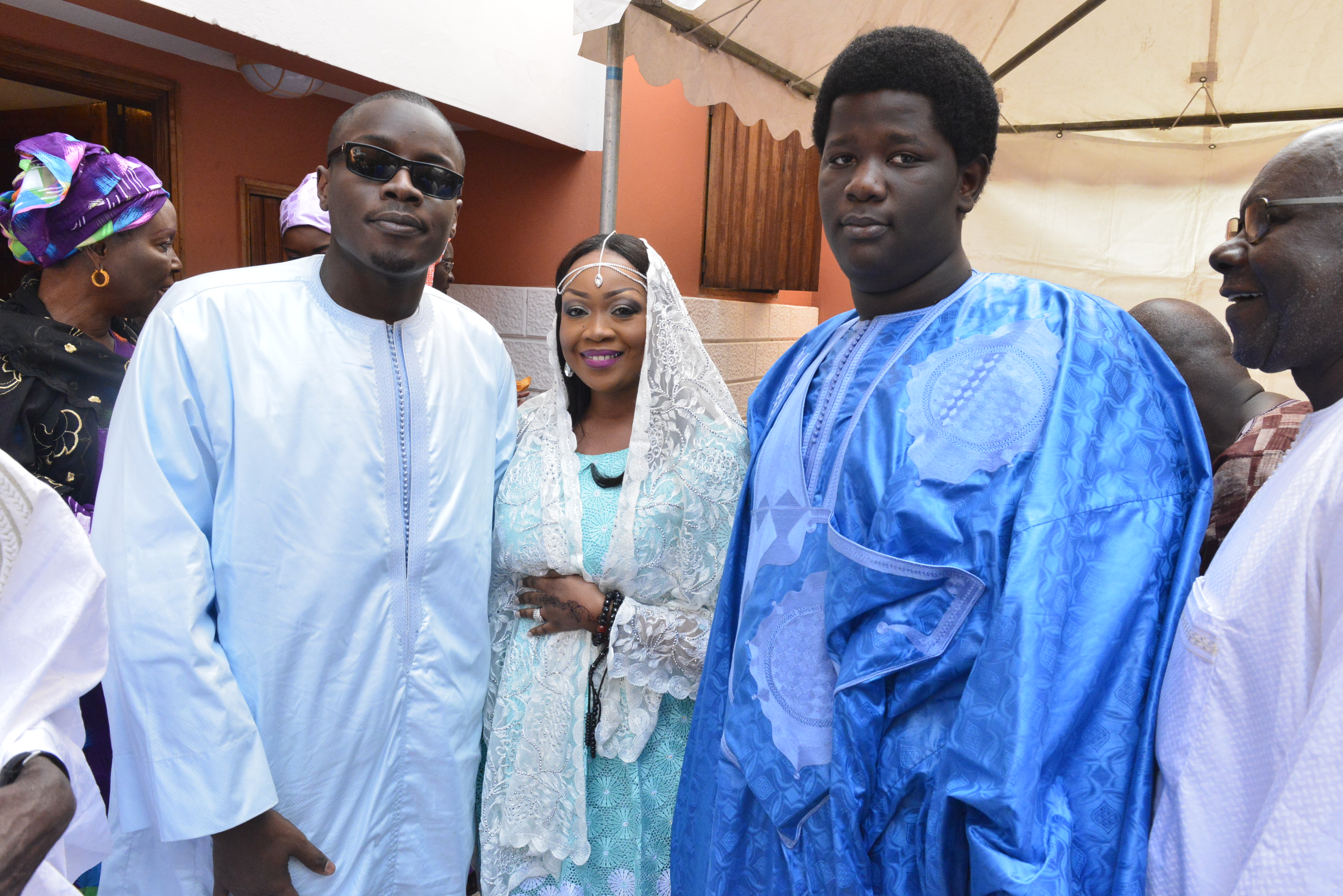 En images le mariage de Cheikh Mbacké, Pdg CM Automobile, et de la petite fille d'Amadou Assane Ndoye