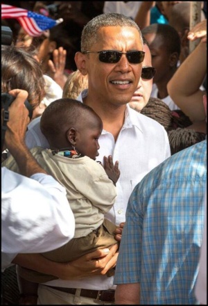 Les images de la visite de Barack Obama à Gorée