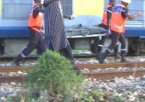 Drame à Guinaw Rails : Un train roule sur une femme