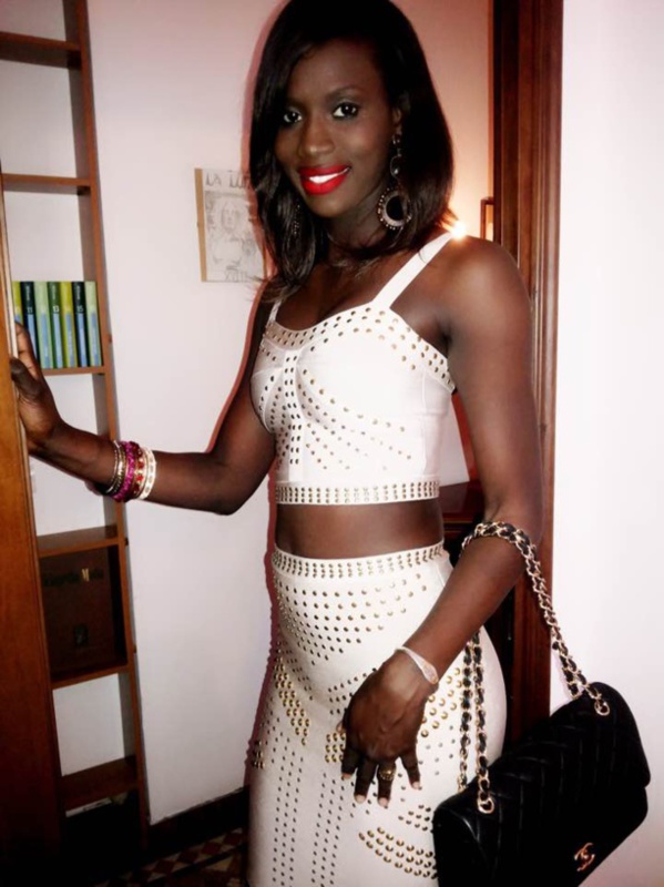 Codou Dieng dans une tenue très sexy