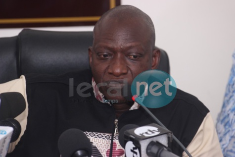 Revivez en images la conférence de presse d'Aïda Ndiongue