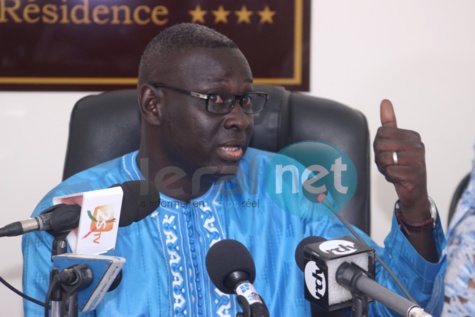 Revivez en images la conférence de presse d'Aïda Ndiongue