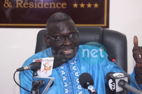 Revivez en images la conférence de presse d'Aïda Ndiongue