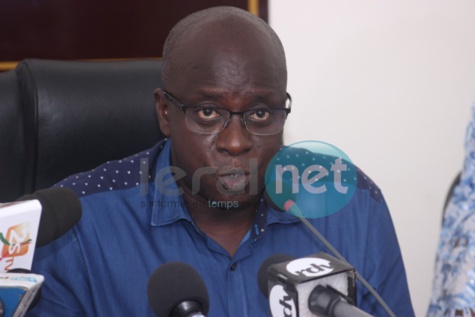 Revivez en images la conférence de presse d'Aïda Ndiongue