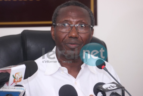 Revivez en images la conférence de presse d'Aïda Ndiongue
