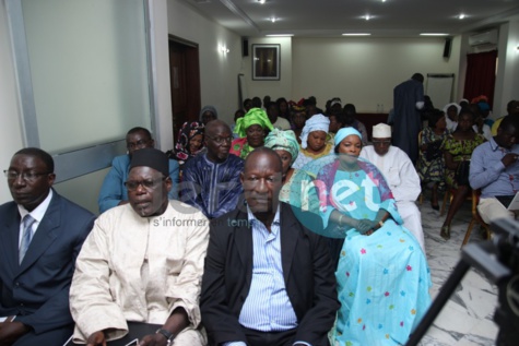 Revivez en images la conférence de presse d'Aïda Ndiongue