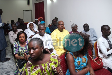 Revivez en images la conférence de presse d'Aïda Ndiongue