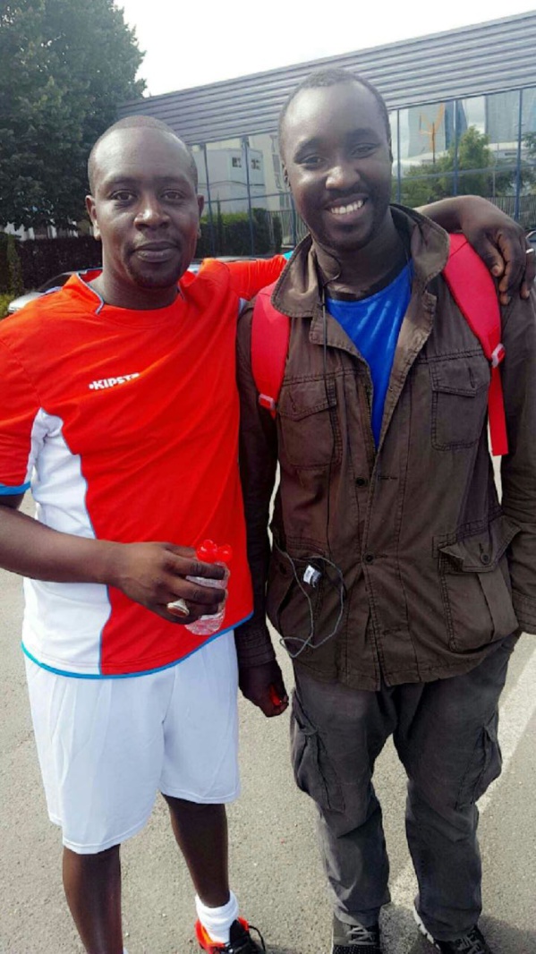 Social foot day de La petite Goutte  : Paris comme Dakar !