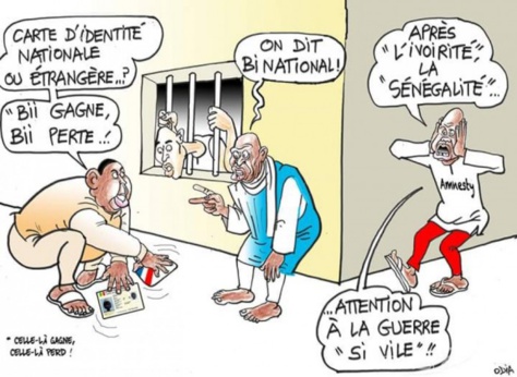 Une fois élu, le candidat renoncera à toute autre nationalité avant de prêter serment. Et c’est tout !!! - Par Marvel