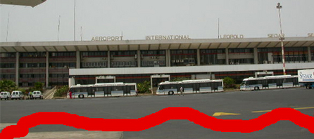 COLERE DES TRAVAILLEURS DES TRANSPORTS AERIENS  L’aéroport de Dakar tout en rouge