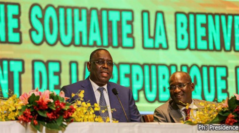 Macky Sall : "La Chine pourrait devenir le premier partenaire commercial du Sénégal"