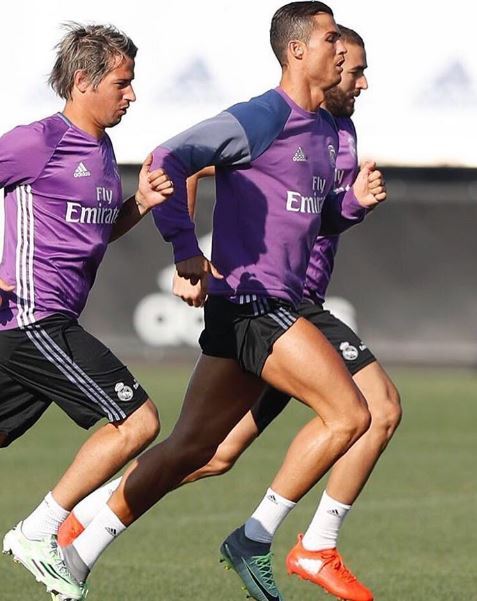 Real de Madrid : Cristiano Ronaldo s’entraine comme un fou