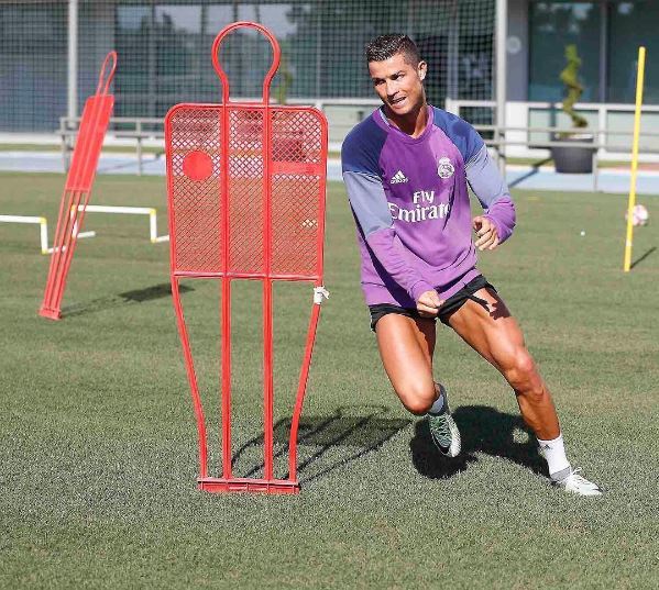 Real de Madrid : Cristiano Ronaldo s’entraine comme un fou