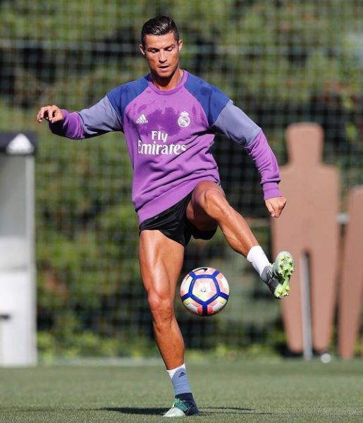 Real de Madrid : Cristiano Ronaldo s’entraine comme un fou