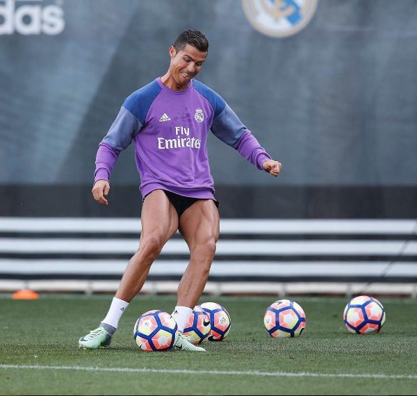 Real de Madrid : Cristiano Ronaldo s’entraine comme un fou