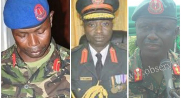 Gambie : Trois officiers de l’armée arrêtés suite à l’incendie du siège du parti de Jammeh