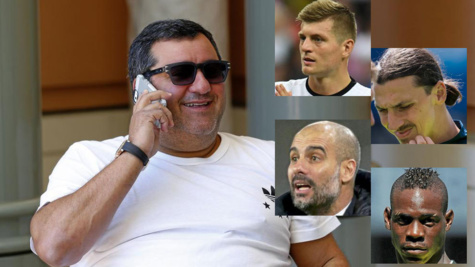 Mino Raiola : "Guardiola n’a pas le courage de s’asseoir avec moi"