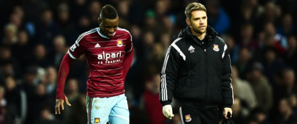 West Ham : Dafra Sakho souffre toujours