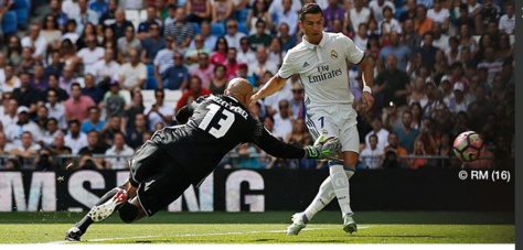 Liga : le but de Cristiano Ronaldo pour son retour avec le Real Madrid