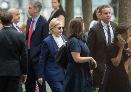 Hillary Clinton a une pneumonie, était déshydratée mais "récupère" (médecin)