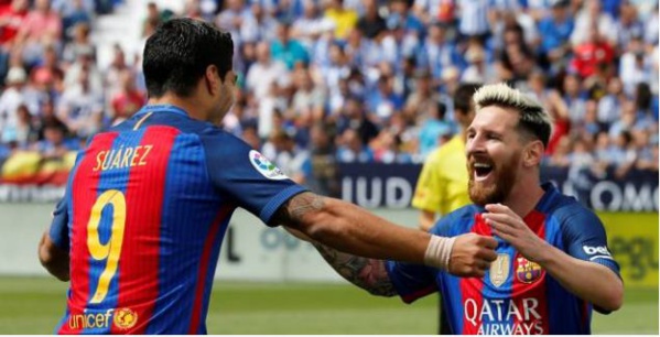 Le Barça s’impose à Leganés, Messi inscrit un doublé