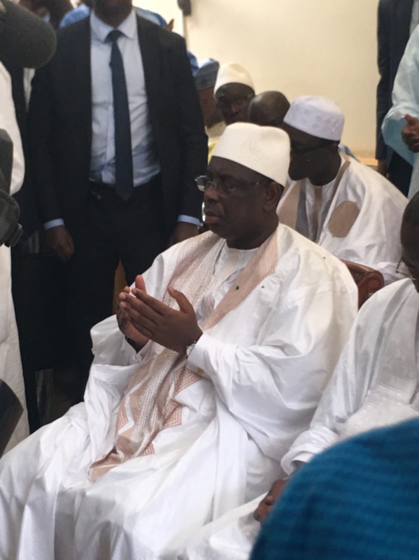 Décès du Khalif général des Khadres : les condoléances du président Macky Sall