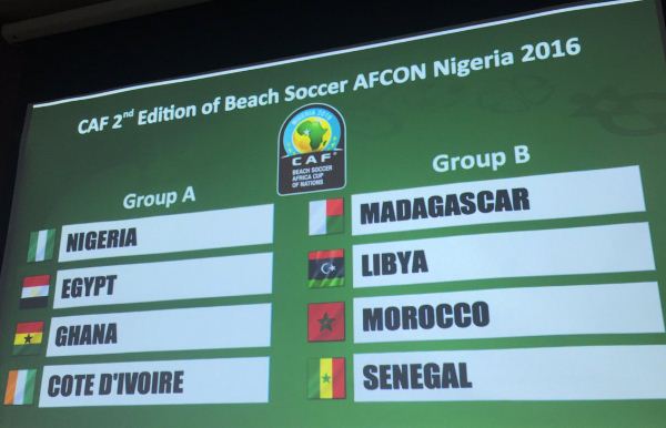 Coupe d’Afrique des Nations de Beach soccer : Le Sénégal dans la poule B