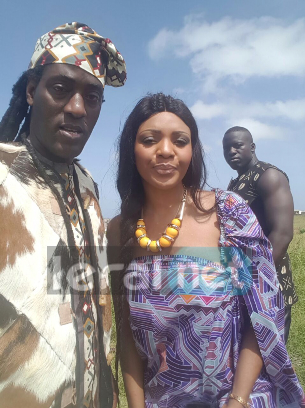 Photos: Les premières images du tournage de la nouvelle vidéo de Mame Goor