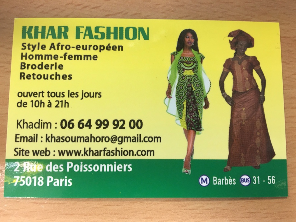 Khar Fashion à Barbès : Chez Khadim Seck, optez pour des coupes afro-européennes