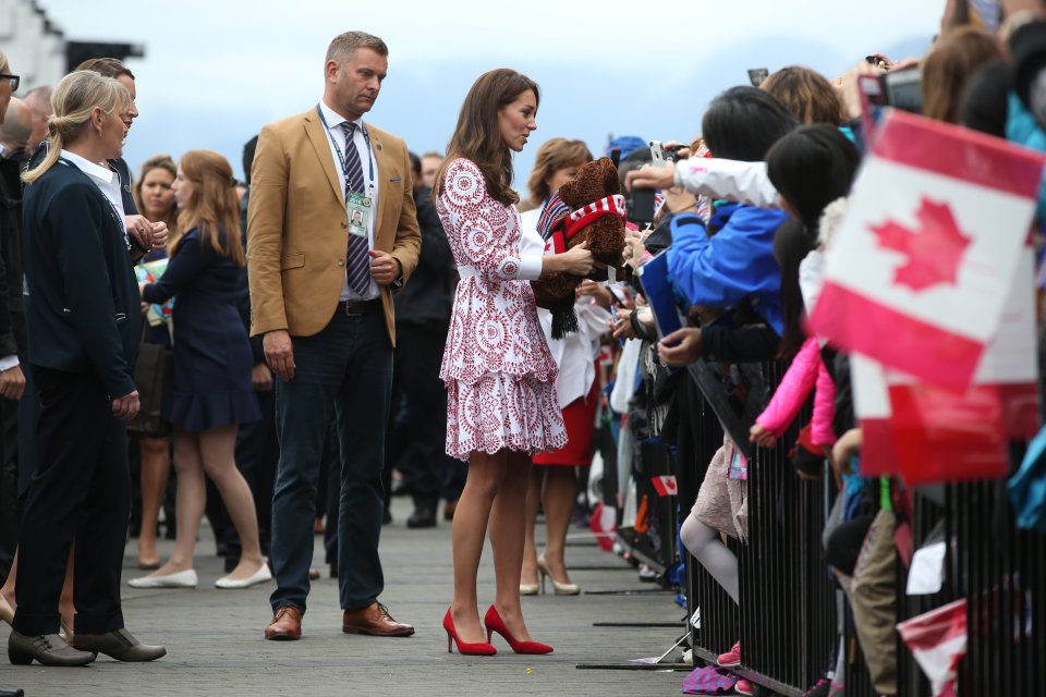 ​Photos : Le prince William et Kate Middleton et leurs enfants George et Charlotte au Canada