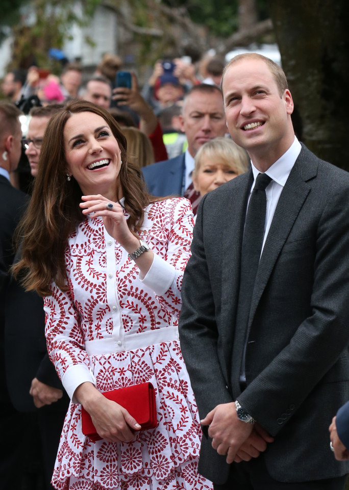 ​Photos : Le prince William et Kate Middleton et leurs enfants George et Charlotte au Canada