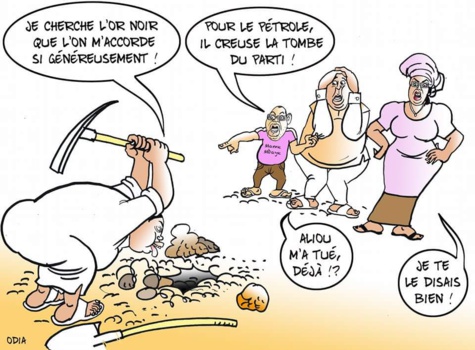 Alioune Sall fait son trou à l'Apr (La Tribune d'Odia)...