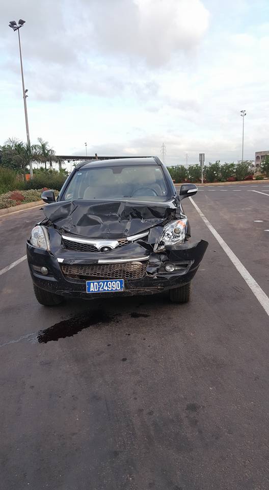 Photos - Bara Gaye, maire de Yeumbeul Nord, victime d’un accident de voiture