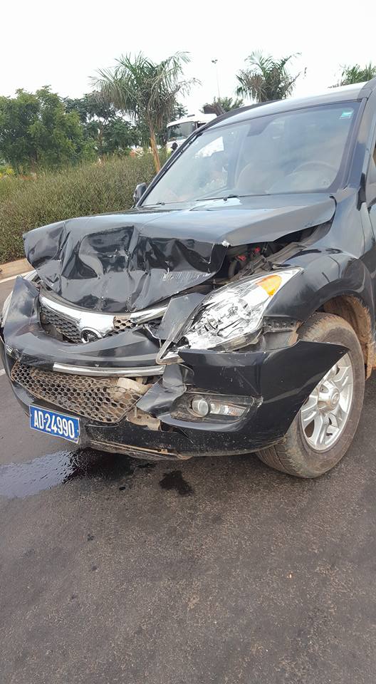 Photos - Bara Gaye, maire de Yeumbeul Nord, victime d’un accident de voiture