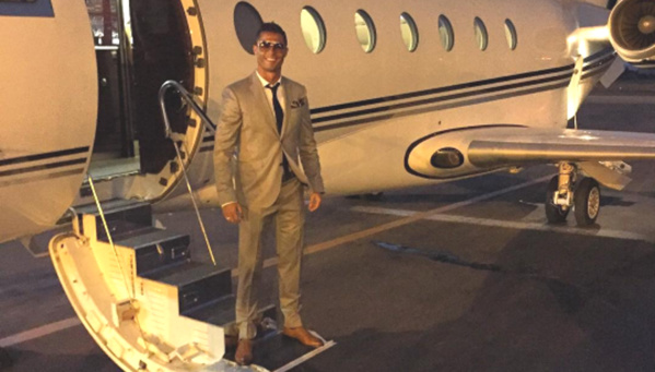 Le jet de Cristiano Ronaldo fait un crash à aéroport de Barcelone faisant aucune victime