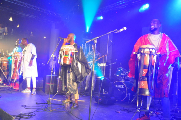 Vidéo: Prestation du groupe Soralé Boy de Bruxelles: petits fils de feu Doudou Ndiaye Rose, concert Titi au Dock Haussman de Paris.