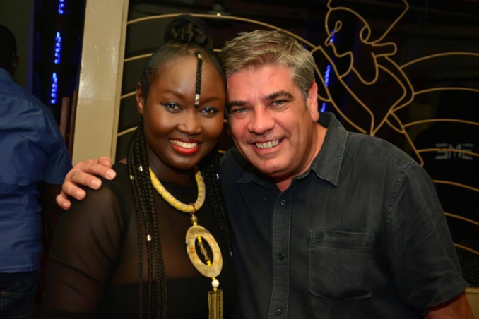 Maréma et un fan