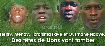 MATCH SENEGAL GAMBIE: Henry, Mendy, Ousmane Ndoye et Ibrahima Faye, Des têtes de Lions vont tomber