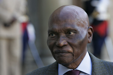 ( Photo-Photo)  Visite de Abdoulaye WADE, Président de la République du Sénégal à L’Elysee  