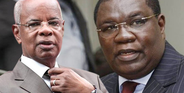 Ousmane Ngom-Djibo Kâ, deux hommes politiques controversés. Ousmane Ngom-Djibo Kâ, deux hommes politiques controversés.