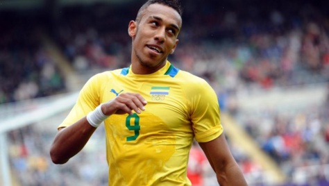 Le Gabonais Pierre-Emerick Aubameyang. AFP PHOTO/PAUL ELLIS