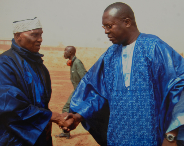 Me Abdoulaye Wade et son ex PM Souleymane Ndéné Ndiaye.