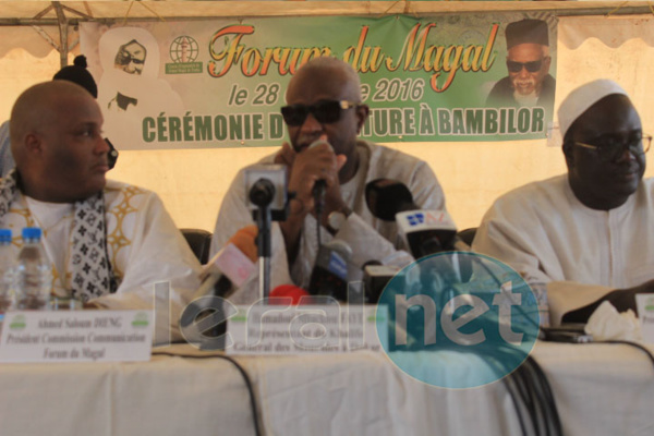 Commission culture et communication du grand Magal de Touba