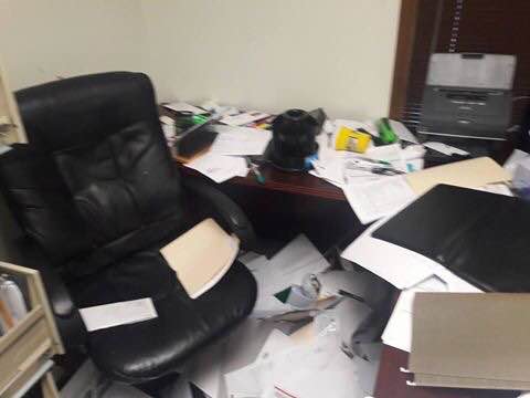 USA: Le bureau de Alioune Guèye qui avait fait les révélations sur Petro-tim, cambriolé (images)