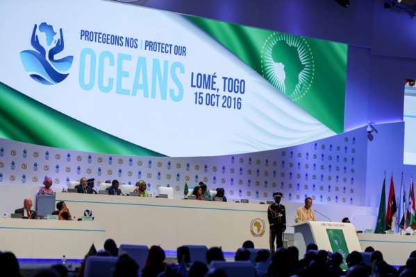 Sommet extraordinaire de l’Union Africaine (UA) du 15 octobre 2016 à Lomé sur la sécurité maritime et le développement en Afrique.