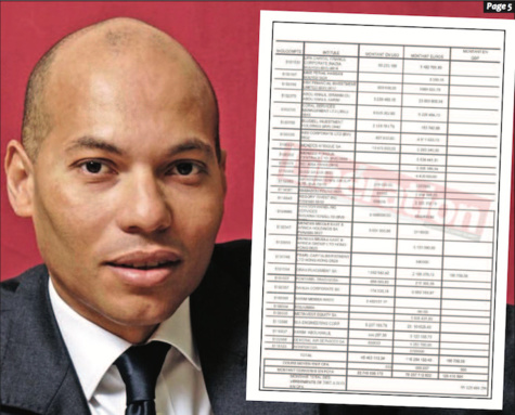 Affaire Karim Wade et Cie: L'Etat veut empocher 10 milliards de FCfa à  Monaco