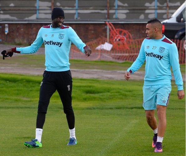 Cheikhou Kouyaté et Dimitri Palet