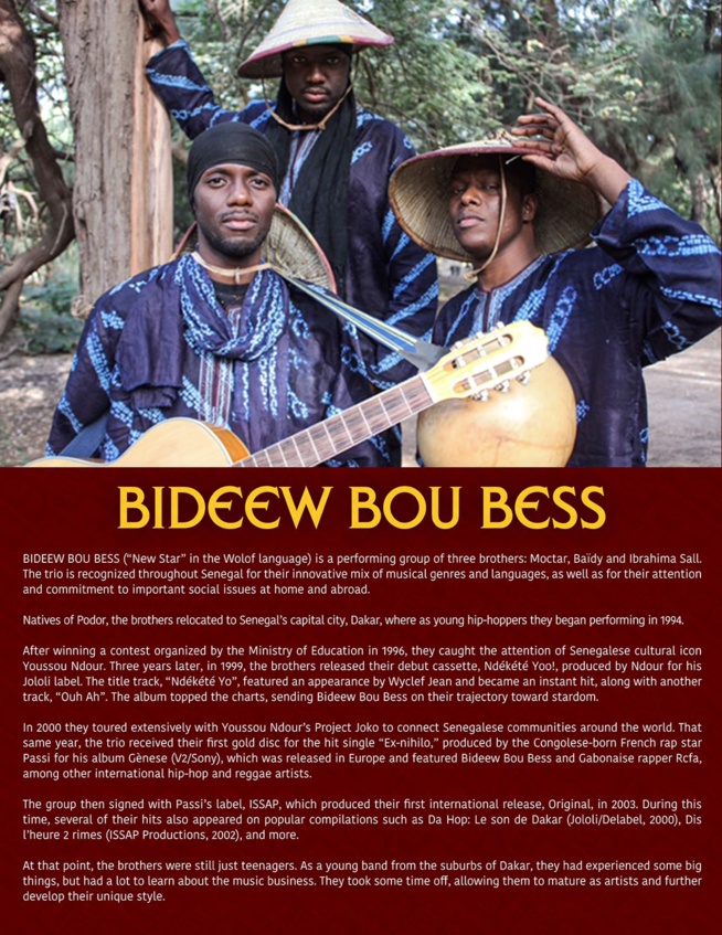 Bidew Bou Bess signe un partenariat avec le Label Américain NEW AFRICAN PRODUCTION INC
