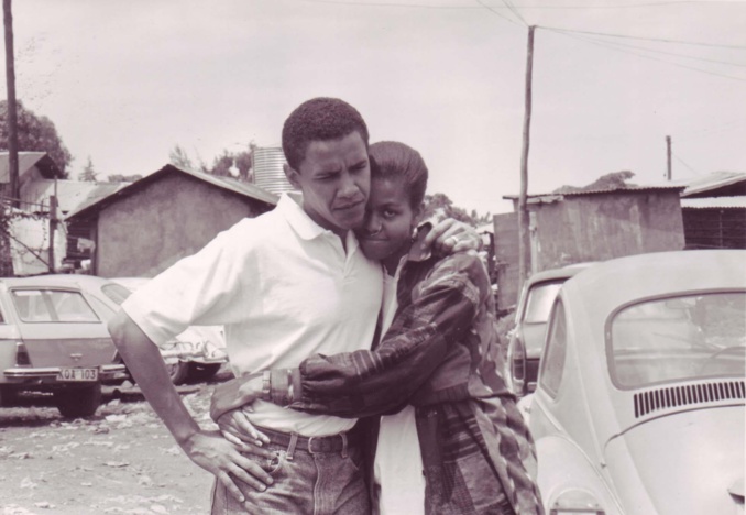 Barack Hussein et Michelle Obama